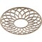 Ekena Millwork Cannes Wood Fretwork Pierced Ceiling Medallion, Hickory, 18"OD x 6 1/8"ID x 3/8"T CMWP18X18X0375CNHI - alternate 4